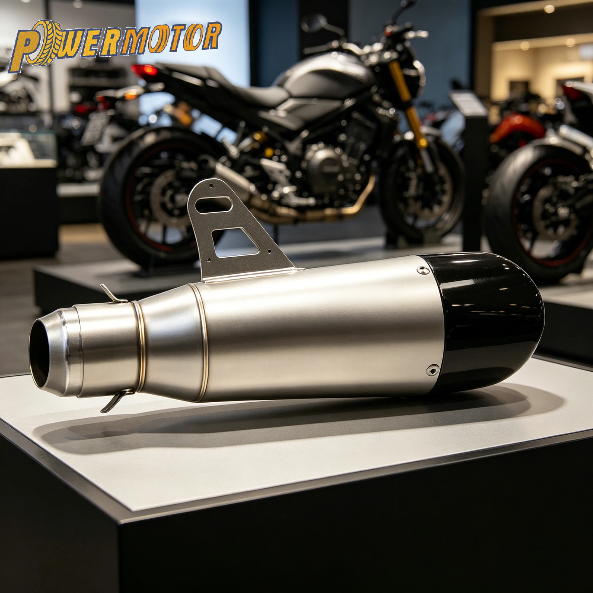 Motorcycle 51mm Exhaust Muffler Black Tip For Yamaha Honda Kawasaki Ninja 250 300 400 MT07 MT09 ZX10R Replacement Parts
Motorcycle 51mm Exhaust Muffler Black Tip For Yamaha Honda Kawasaki Ninja 250 300 400 MT07 MT09 ZX10R Replacement Parts