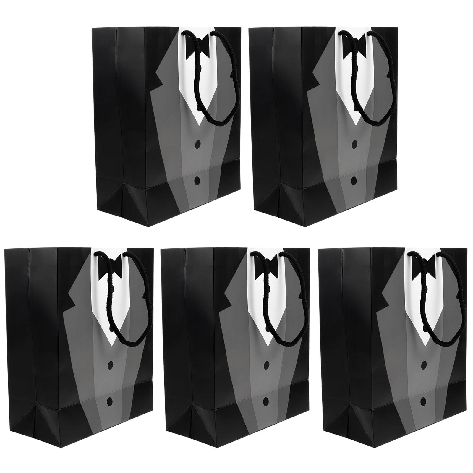 5 Pcs Souvenir Bags Drawstring Practical Paper Handbag Presents Pouch Black Treat Bridegroom
5 Pcs Souvenir Bags Drawstring Practical Paper Handbag Presents Pouch Black Treat Bridegroom
