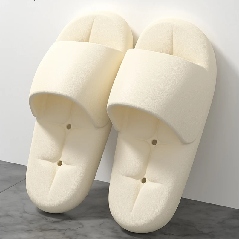 Bathroom Water Leakage Slippers for Couples New Indoor Anti Slip Home Slippers Women Summer Soft Thick Bottom Slides Woman
Bathroom Water Leakage Slippers for Couples New Indoor Anti Slip Home Slippers Women Summer Soft Thick Bottom Slides Woman