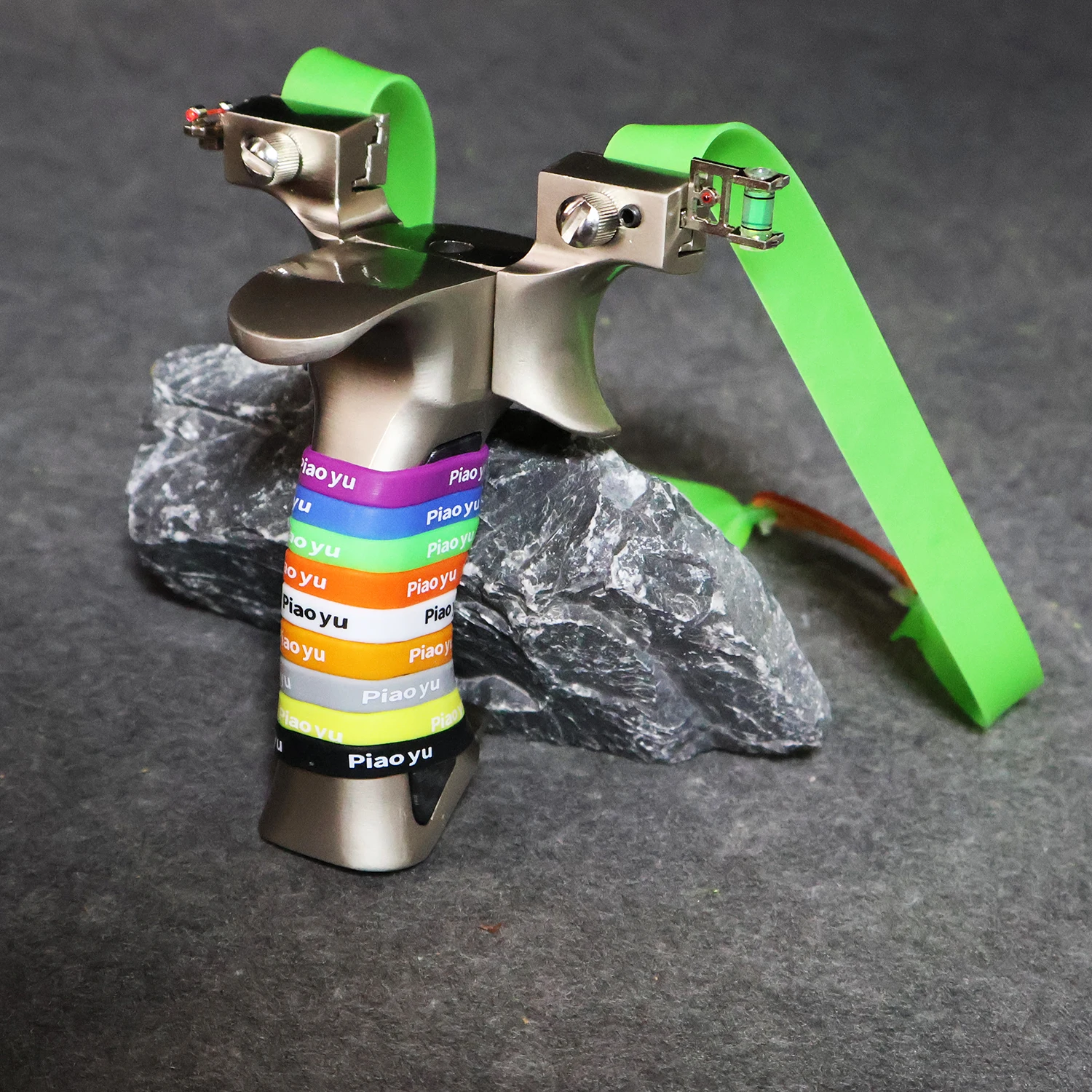 High-quality Electroplated Stainless Steel Slingshot Full Metal OTT Sling Professional Shooting Practice With Protective Ring
High-quality Electroplated Stainless Steel Slingshot Full Metal OTT Sling Professional Shooting Practice With Protective Ring