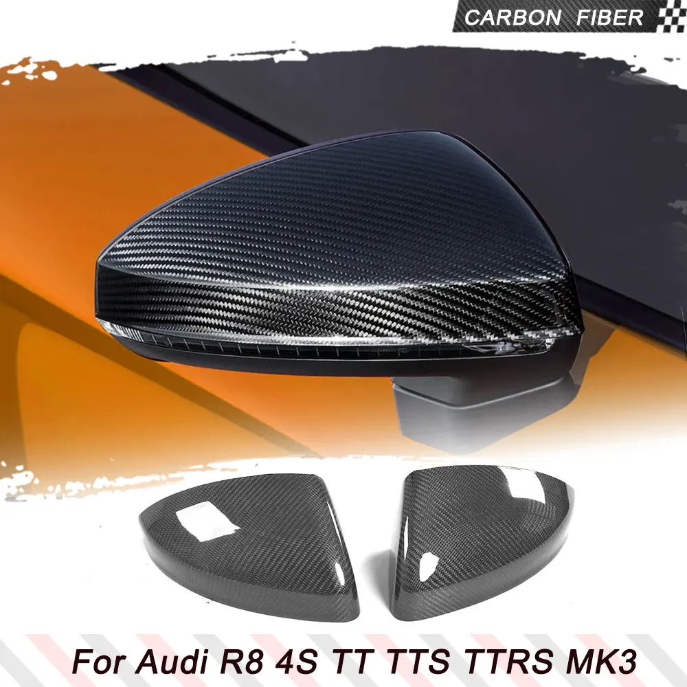 Replacement Style Carbon Fiber Car Racing Rearview Mirror Covers Caps for AUDI 8S MK3 TT/ TTS 2016-2020 4S MK2 R8 2016-2019
Replacement Style Carbon Fiber Car Racing Rearview Mirror Covers Caps for AUDI 8S MK3 TT/ TTS 2016-2020 4S MK2 R8 2016-2019
