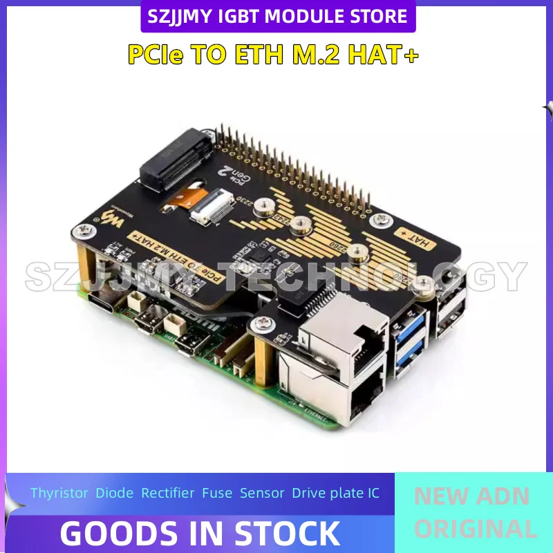 Карта расширения Raspberry Pi 5 PCIe to Gigabit Ethernet/M.2 HAT + скоростной диск 5 Гбит/с бесплатно НОВЫЙ ОРИГИНАЛ НА СКЛАДЕ
Карта расширения Raspberry Pi 5 PCIe to Gigabit Ethernet/M.2 HAT + скоростной диск 5 Гбит/с бесплатно НОВЫЙ ОРИГИНАЛ НА СКЛАДЕ