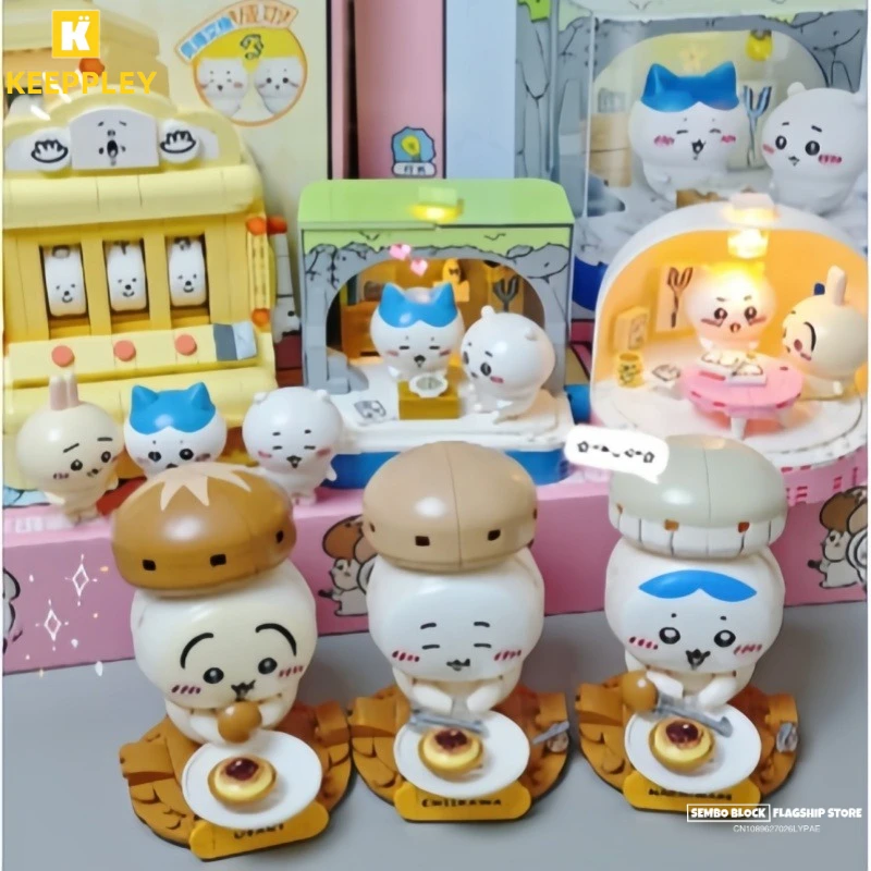 Keeppley Chiikawa's House Giant Food Series Assembled Building Blocks Toy Model Desktop Decoration Ornament Holiday Gift
Keeppley Chiikawa's House Giant Food Series Assembled Building Blocks Toy Model Desktop Decoration Ornament Holiday Gift