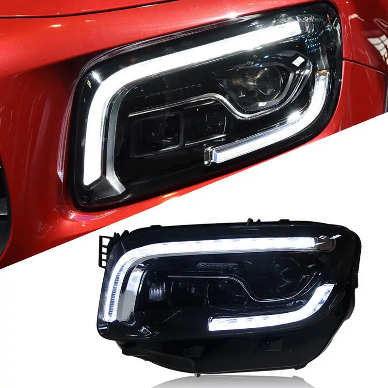 Suitable For 20-22 Mercedes-Benz GLB Headlight Assembly Modified LED Daytime Running Light Running Water Turn Signal Lens
Suitable For 20-22 Mercedes-Benz GLB Headlight Assembly Modified LED Daytime Running Light Running Water Turn Signal Lens