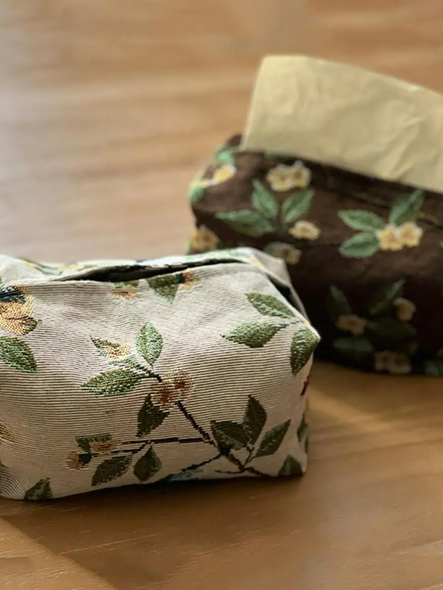 Creative Fabric Tissue Box for Living Room Tabletop Napkin Storage Bag High-End Sensation Household Organizer
Creative Fabric Tissue Box for Living Room Tabletop Napkin Storage Bag High-End Sensation Household Organizer