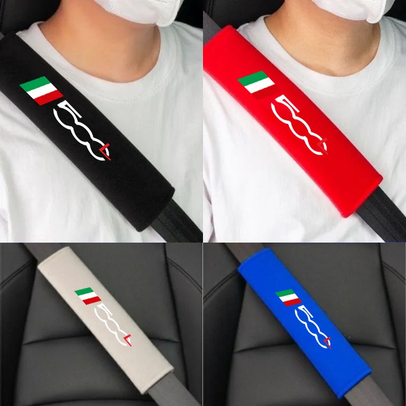 2pcs Car Seat Belt Cover For Fiat Abarth 500 L 500L for Car Seat Belts Auto Accessories
2pcs Car Seat Belt Cover For Fiat Abarth 500 L 500L for Car Seat Belts Auto Accessories