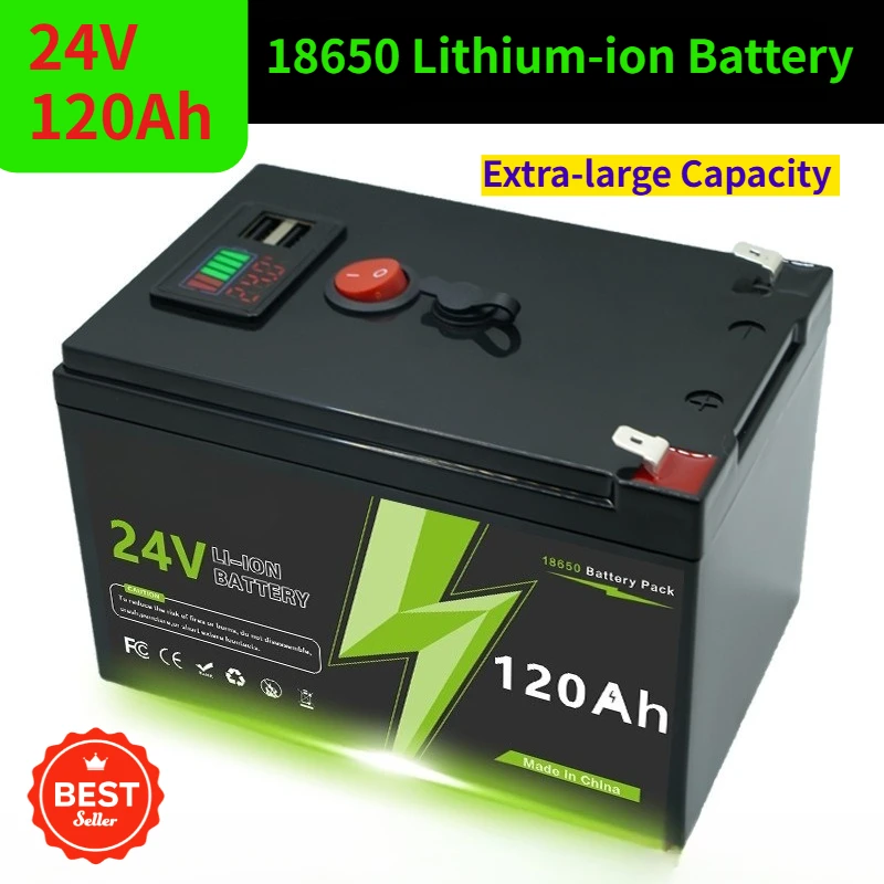 24V 120Ah 18650 Lithium-ion Battery Rechargeable for Speaker Outdoor Lithium with Charger
24V 120Ah 18650 Lithium-ion Battery Rechargeable for Speaker Outdoor Lithium with Charger