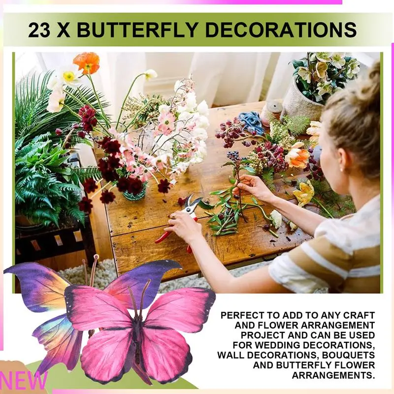B15C 3D Butterfly Wall Patch Reusable Mural Wall Stickers Used For Family Decoration
B15C 3D Butterfly Wall Patch Reusable Mural Wall Stickers Used For Family Decoration