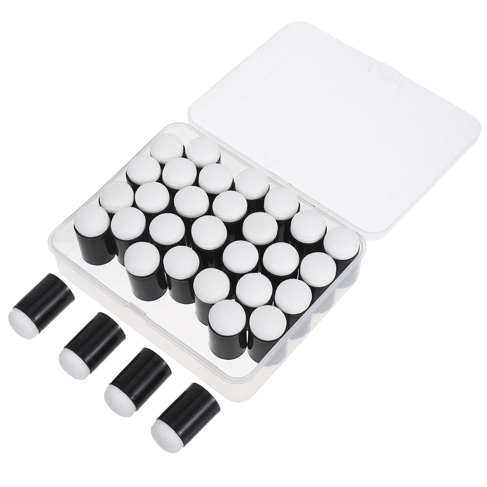 32pcs Finger Painting Sponge Daubers Washable For Stamping Card Making Diy Art Craft Projects Sponge Tools Storage Box
32pcs Finger Painting Sponge Daubers Washable For Stamping Card Making Diy Art Craft Projects Sponge Tools Storage Box
