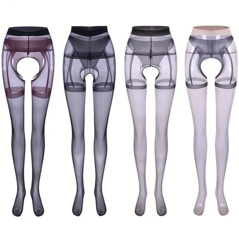 Соблазнительные бесшовные чулки с открытым носком, бесшовные колготки с свободным разрезом, модные контрастные цвета для сексуального образа
Соблазнительные бесшовные чулки с открытым носком, бесшовные колготки с свободным разрезом, модные контрастные цвета для сексуального образа