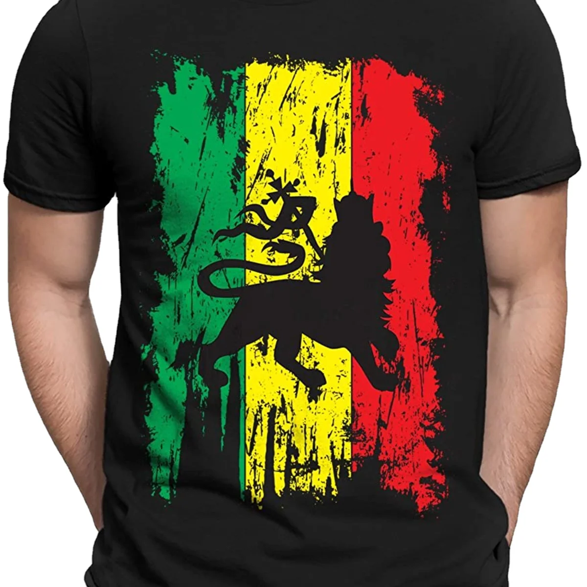 Flag Rasta Flag Men's Summer Cotton O-neck Short Sleeve T Shirt
Flag Rasta Flag Men's Summer Cotton O-neck Short Sleeve T Shirt