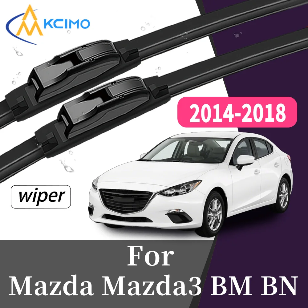 All-Weather Wear-Resistant Front Windscreen Wiper Blades For Mazda Mazda3 BM BN BY 2014-2018 High Quality Windshield kit 2Pcs
All-Weather Wear-Resistant Front Windscreen Wiper Blades For Mazda Mazda3 BM BN BY 2014-2018 High Quality Windshield kit 2Pcs