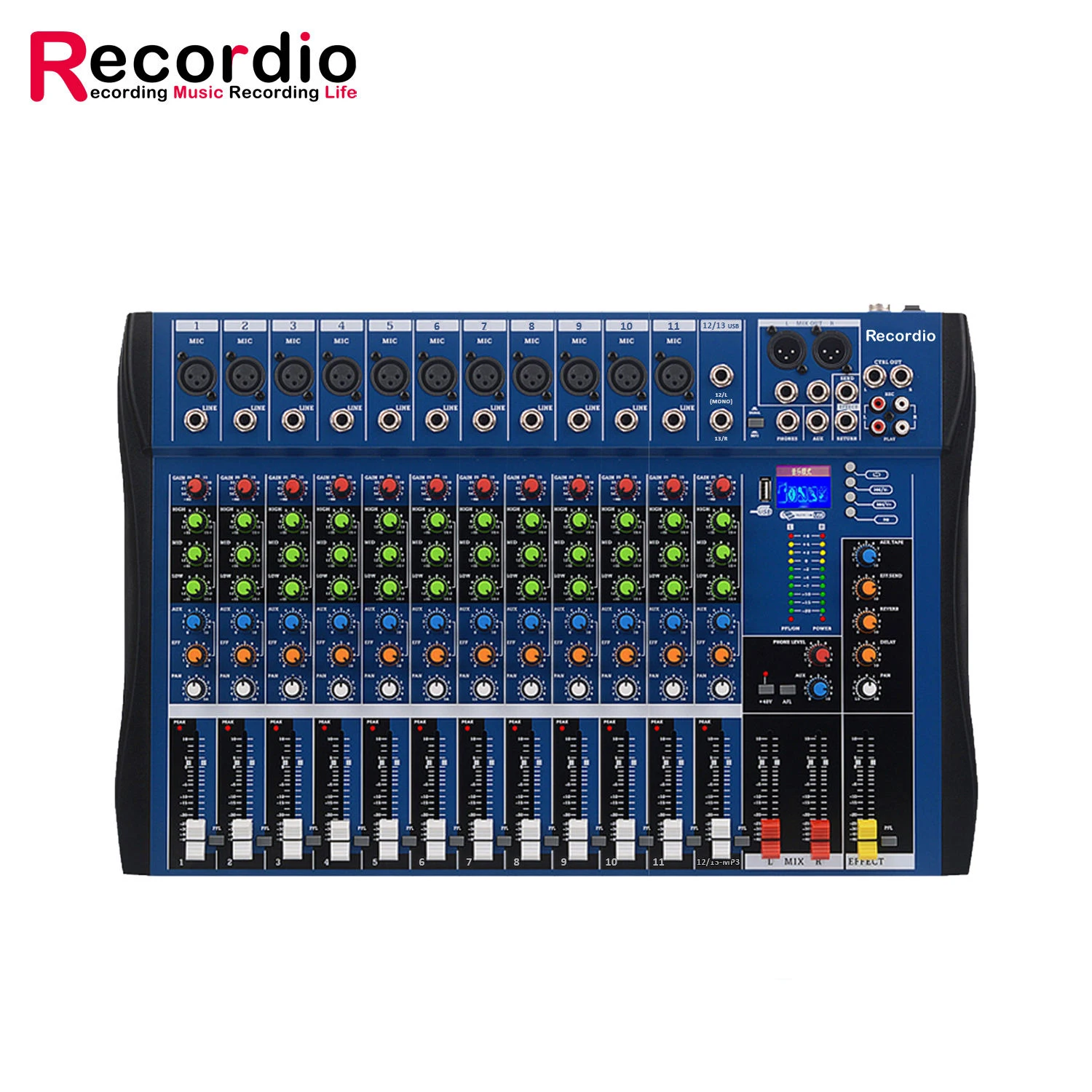 GAX-CT12 High quality professional digital audio mixer with amplifier mixer Blueteeth USB function
GAX-CT12 High quality professional digital audio mixer with amplifier mixer Blueteeth USB function