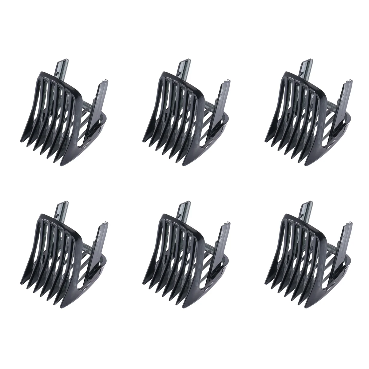 6X for Hair Clipper HC3400 HC3410 HC3420 HC3422 HC3426 HC5410 HC5440 HC5447 HC5450/7452 Attachment Comb Black-T33C
6X for Hair Clipper HC3400 HC3410 HC3420 HC3422 HC3426 HC5410 HC5440 HC5447 HC5450/7452 Attachment Comb Black-T33C