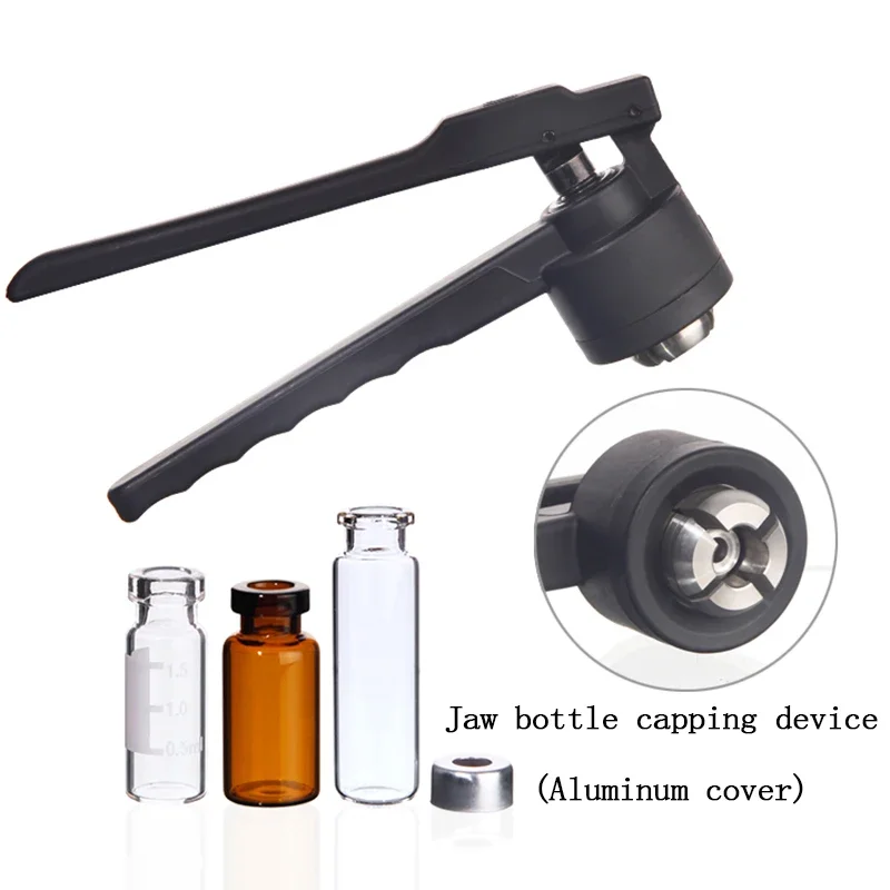 Jaw Bottle Capping Device Aluminum Cap Aluminum Plastic Cap 11mm 13mm 20mm Cap Remover Penicillin Bottle Headspace Bottle
Jaw Bottle Capping Device Aluminum Cap Aluminum Plastic Cap 11mm 13mm 20mm Cap Remover Penicillin Bottle Headspace Bottle
