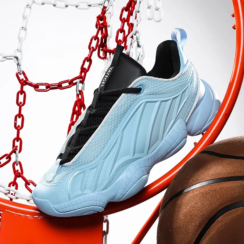 Men's Basketball Shoes Breathable Cushioning Non-Slip Wearable Runing Shoes Gym Training Athletic Basketball Sneakers for Women
Men's Basketball Shoes Breathable Cushioning Non-Slip Wearable Runing Shoes Gym Training Athletic Basketball Sneakers for Women
