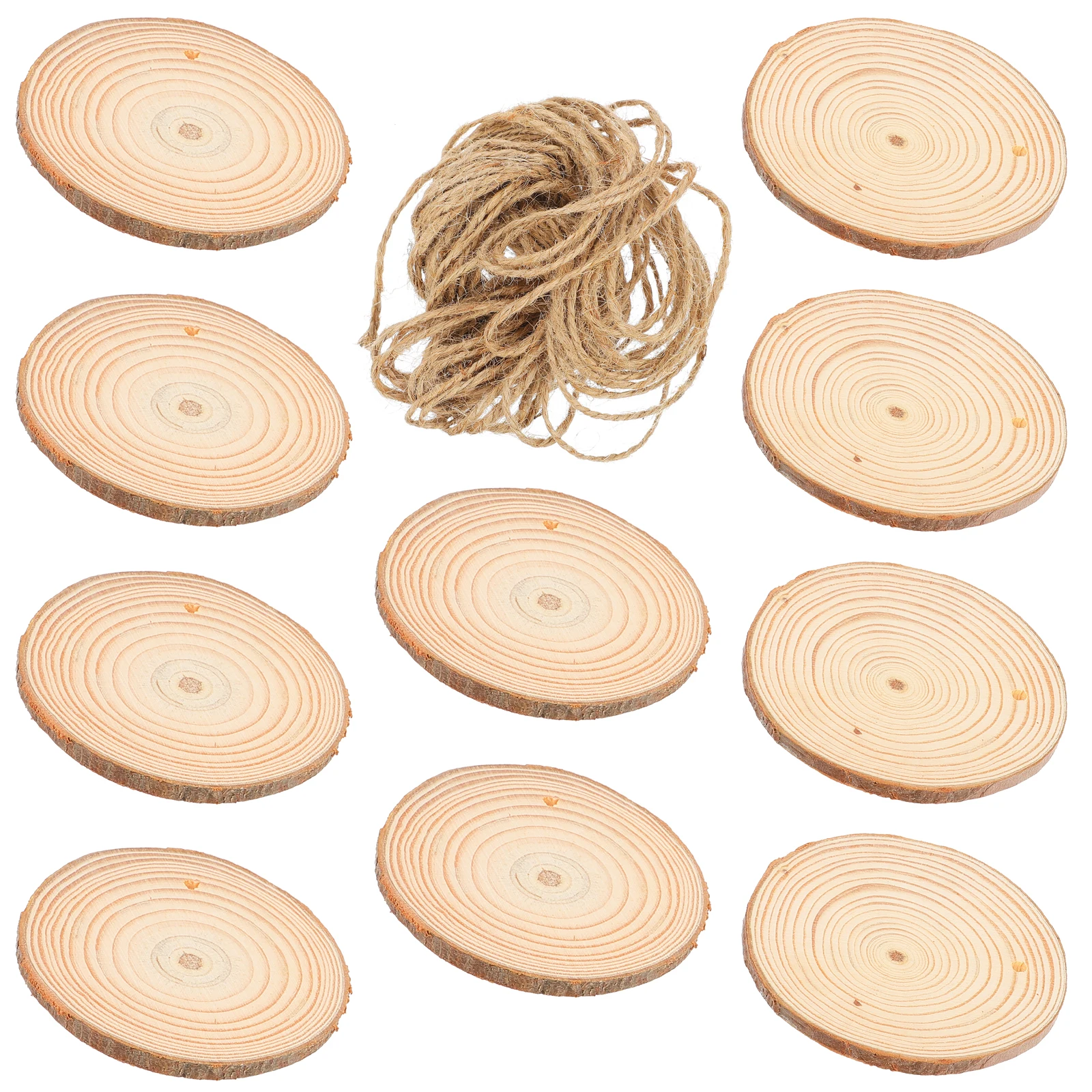 30pcs Natural Pine Wood Slices Diy Craft Unfinished Boards For Painting Wedding Home Party Decoration Round Wooden Cutouts
30pcs Natural Pine Wood Slices Diy Craft Unfinished Boards For Painting Wedding Home Party Decoration Round Wooden Cutouts