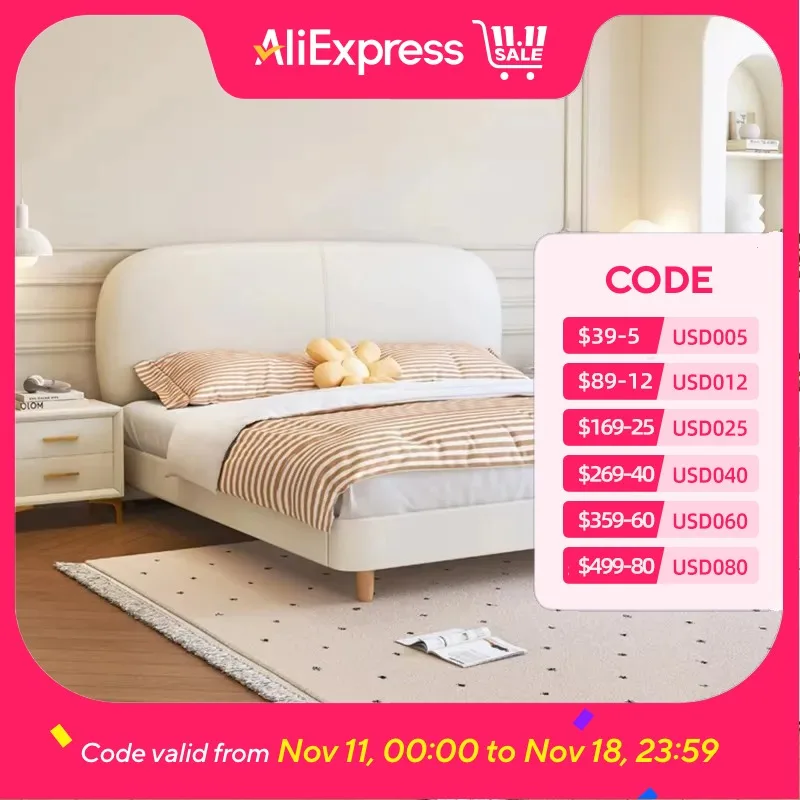 Princess Bedroom Double Bed Beige Cute Designer Modern Wooden Double Bed Full Size Platform Letti Matrimoniali Home Furniture
Princess Bedroom Double Bed Beige Cute Designer Modern Wooden Double Bed Full Size Platform Letti Matrimoniali Home Furniture