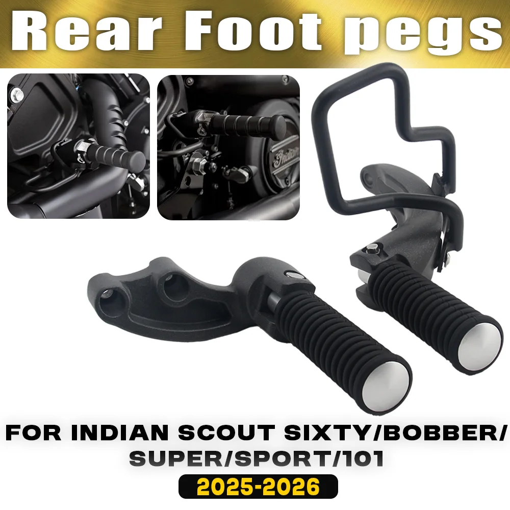 Passenger Foot Pegs Mounting Bracket For Indian 101 Scout Classic Limited +Tech Sixty Bobber Super Sport 2025-2026 Motorcycle
Passenger Foot Pegs Mounting Bracket For Indian 101 Scout Classic Limited +Tech Sixty Bobber Super Sport 2025-2026 Motorcycle