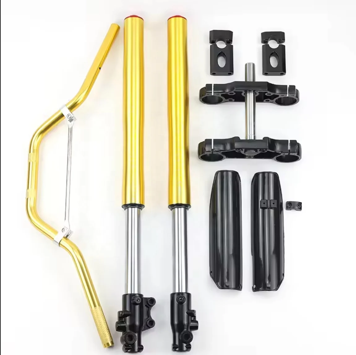 Motorcycle Front Suspension 710mm Modified High Quality Inverted Front Fork Kit
Motorcycle Front Suspension 710mm Modified High Quality Inverted Front Fork Kit