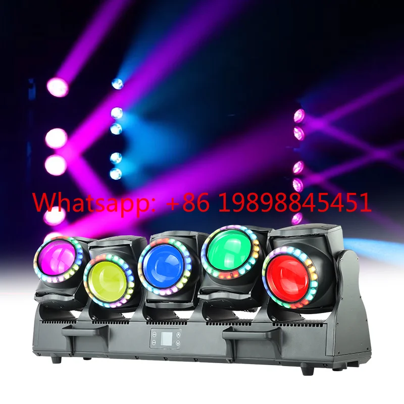 5×120W RGBL LED Moving Head Light Bar, IP65 Outdoor Stage Lighting, DMX512 Controller
5×120W RGBL LED Moving Head Light Bar, IP65 Outdoor Stage Lighting, DMX512 Controller