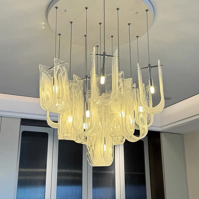 Luxury Glass Pendant Ceiling Light Fixture Suspension Chandelier Lights Lighting Lamps Decoration Home Dining Table Light Lustre
Luxury Glass Pendant Ceiling Light Fixture Suspension Chandelier Lights Lighting Lamps Decoration Home Dining Table Light Lustre