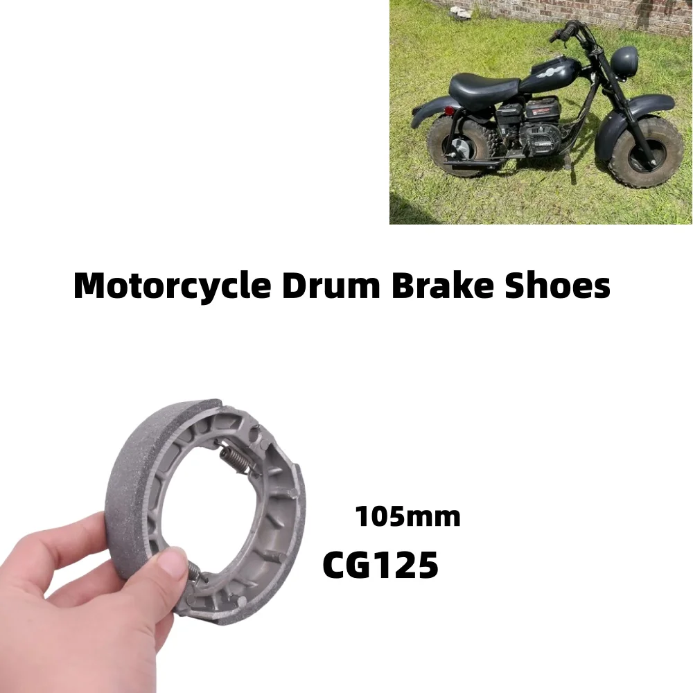 Drum Brake Shoes 105mm Motorcycle Scooter Pats For Coleman CT200U MB200 BT200X MB165 Massimo Baja 6.5 Hp 196cc MB165 GY6 50cc
Drum Brake Shoes 105mm Motorcycle Scooter Pats For Coleman CT200U MB200 BT200X MB165 Massimo Baja 6.5 Hp 196cc MB165 GY6 50cc