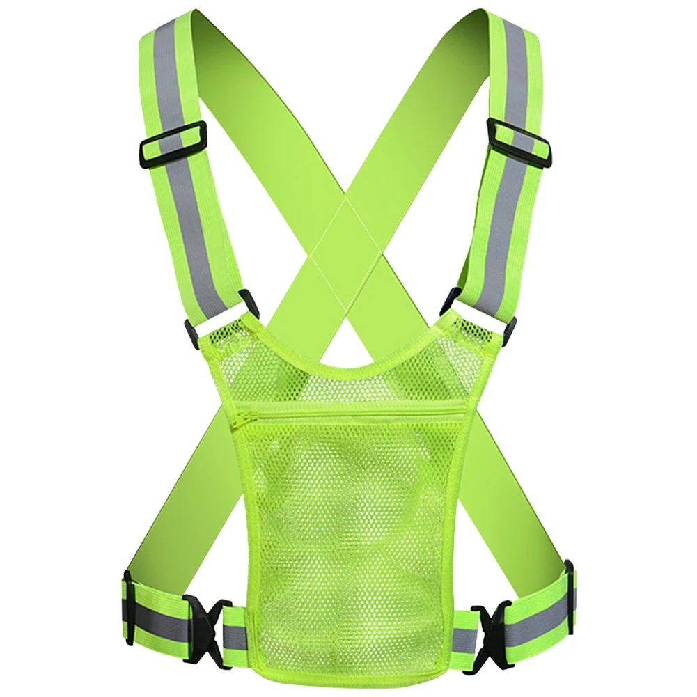 Reflective Safety Vest Lightweight High Visibility Running Vest with Pouch Cycling Vest Adjustable for Walking Cycling
Reflective Safety Vest Lightweight High Visibility Running Vest with Pouch Cycling Vest Adjustable for Walking Cycling
