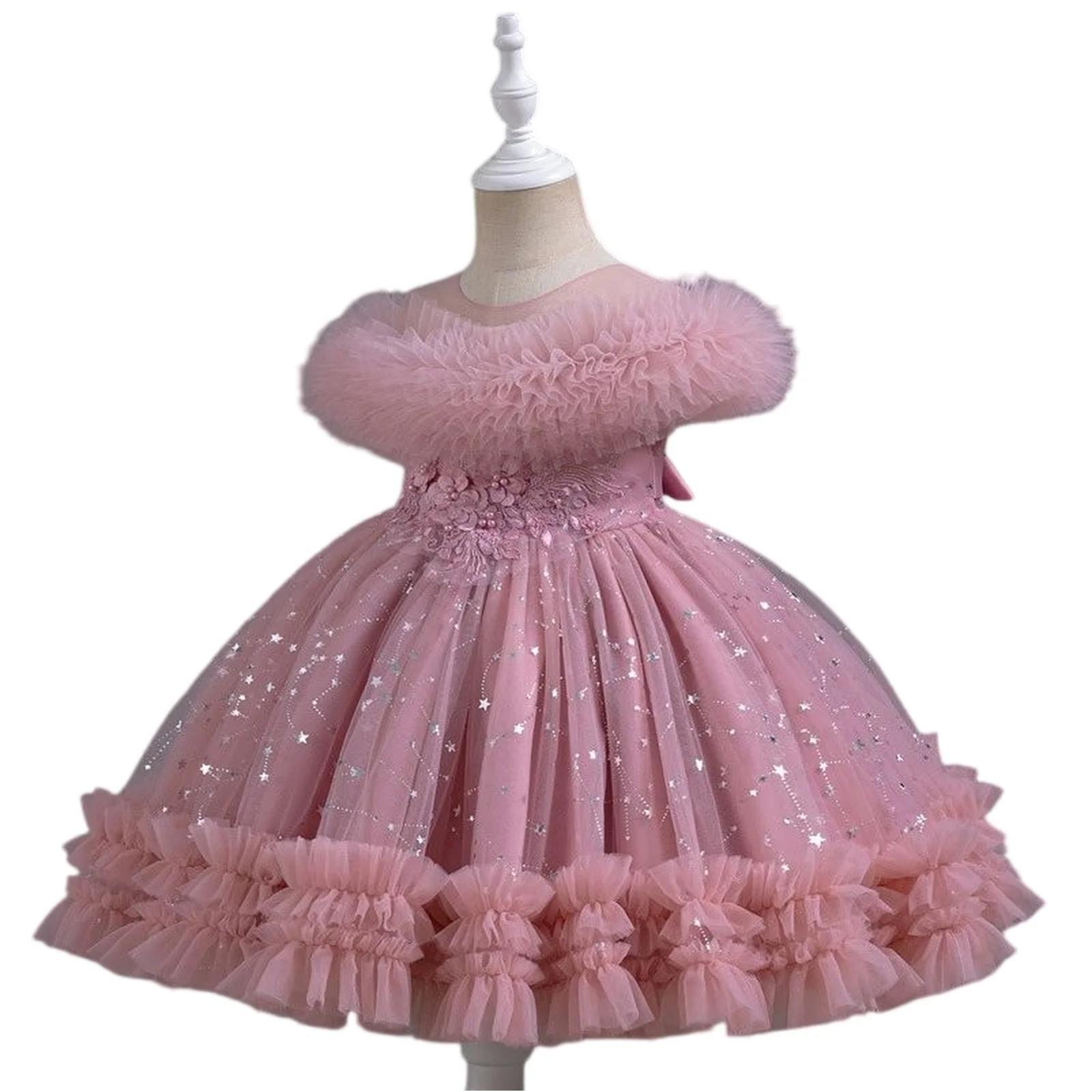 Popular Fashion Princess Dress Summer Children Evening Gown Beautiful Performance Outfit Formal Style Concert Party Costume 2025
Popular Fashion Princess Dress Summer Children Evening Gown Beautiful Performance Outfit Formal Style Concert Party Costume 2025