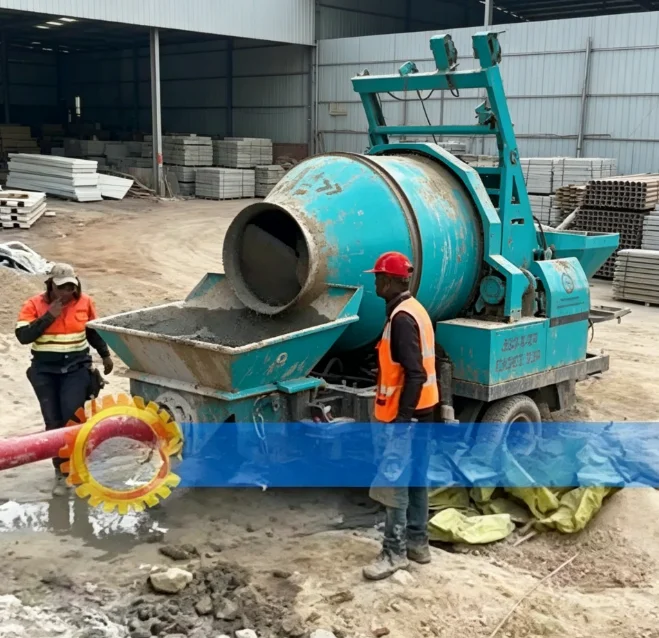 Customized High Power Concrete Pump With Mixer 40m Horizontal Transportation Mobile Concrete Pump For Rural House Building
Customized High Power Concrete Pump With Mixer 40m Horizontal Transportation Mobile Concrete Pump For Rural House Building