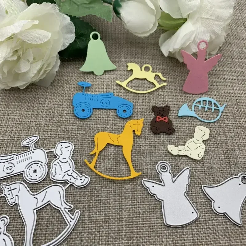 Boy Car Trojan Bear Angel Horn Metal Cutting Dies For DIY Scrapbooking Decorative Embossing Handcraft Die Cutting Template Mold
Boy Car Trojan Bear Angel Horn Metal Cutting Dies For DIY Scrapbooking Decorative Embossing Handcraft Die Cutting Template Mold