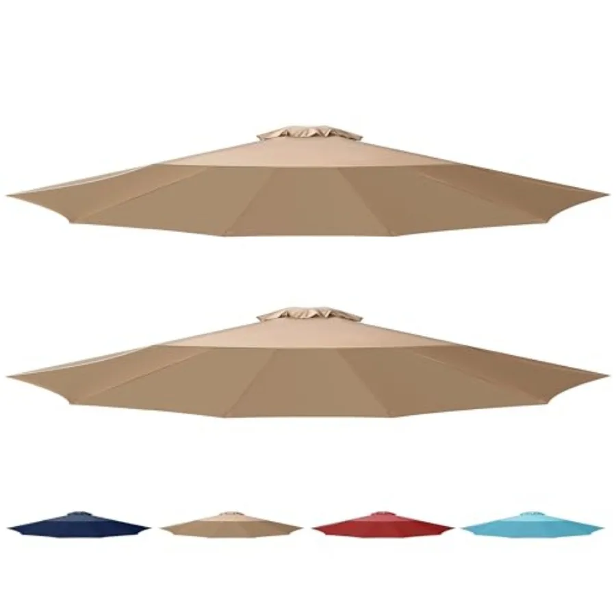 2 Pack Patio Umbrella Replacement Outdoor Table Market Yard Umbrella Replacement Top Cover with 8 Ribs
2 Pack Patio Umbrella Replacement Outdoor Table Market Yard Umbrella Replacement Top Cover with 8 Ribs