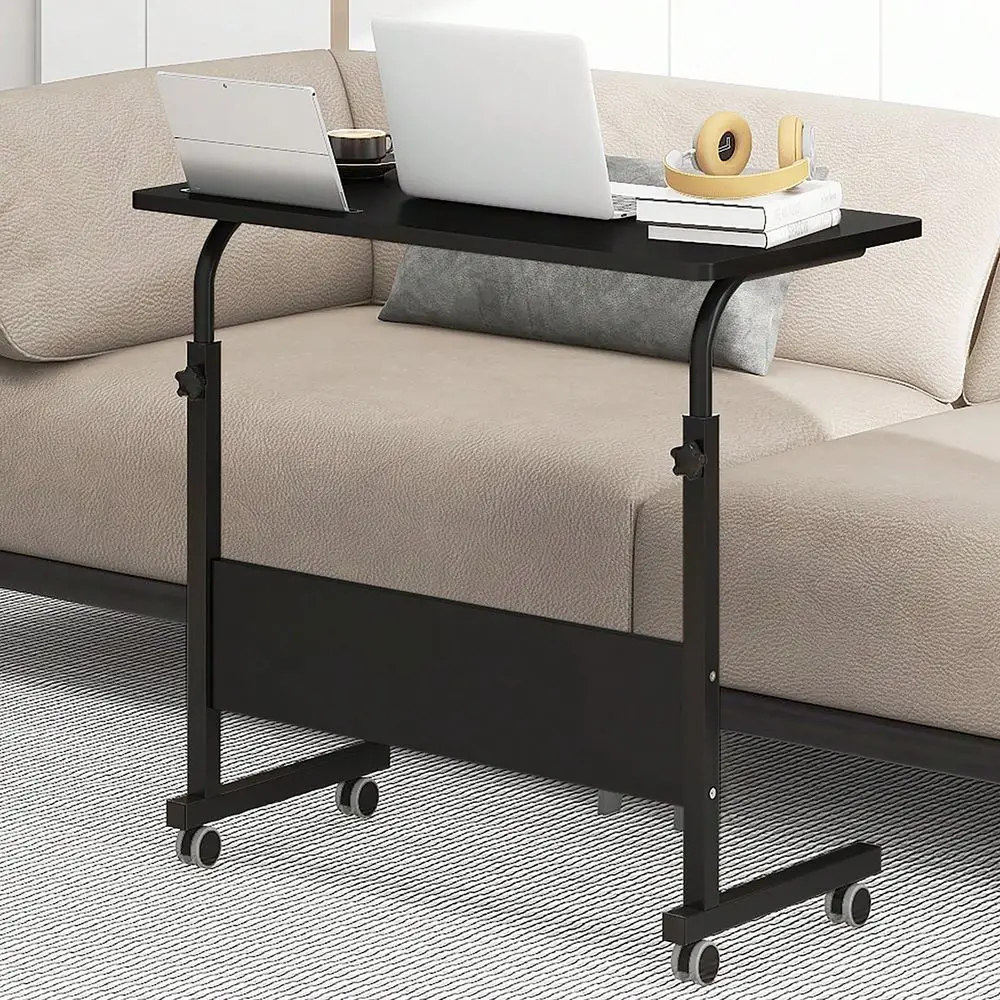 Adjustable Standing Desk Movable Side Table With Wheels Standing Computer Desk With BuiltIn Slot For Home Office, Black
Adjustable Standing Desk Movable Side Table With Wheels Standing Computer Desk With BuiltIn Slot For Home Office, Black