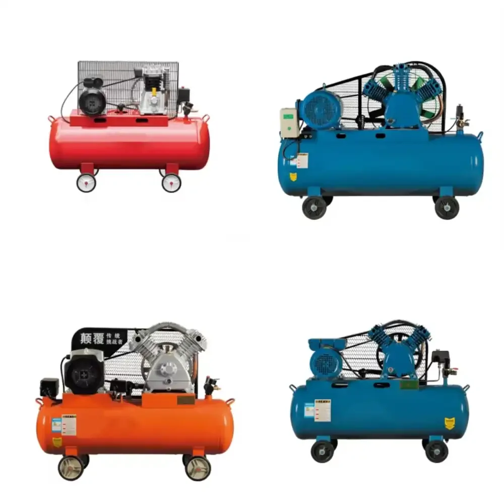 Belt Driven Piston Air Compressor for Industrial Use Air Cooled Portable Small Mobile Compressor for Workshop Factory Garage
Belt Driven Piston Air Compressor for Industrial Use Air Cooled Portable Small Mobile Compressor for Workshop Factory Garage