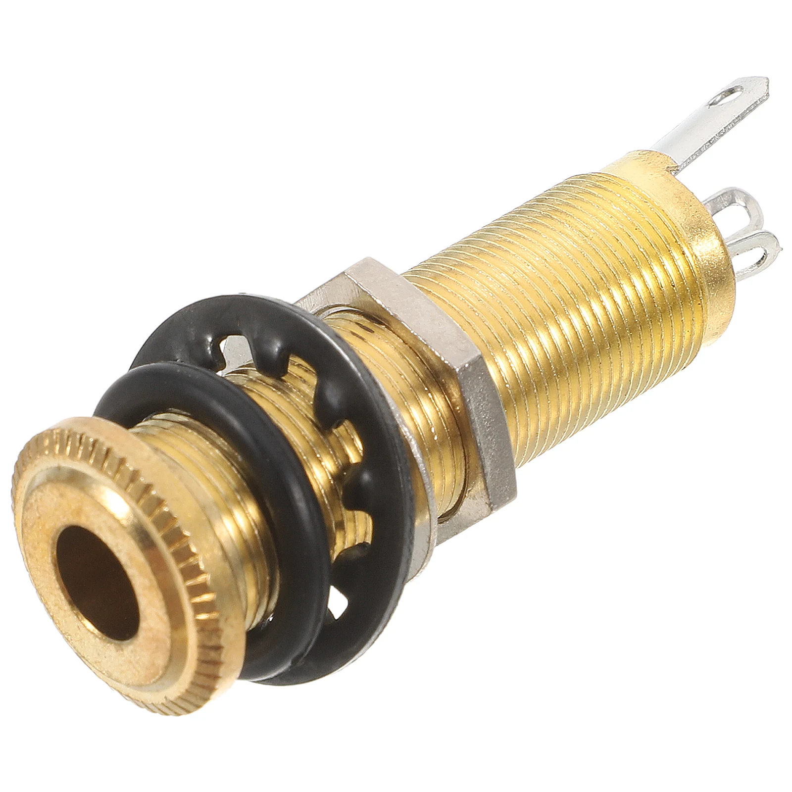 Insert for Bass Electric Acoustic Guitar Output Jack Replacement Socket 1 4 Inch Stereo Cylinder Endpin Jack
Insert for Bass Electric Acoustic Guitar Output Jack Replacement Socket 1 4 Inch Stereo Cylinder Endpin Jack