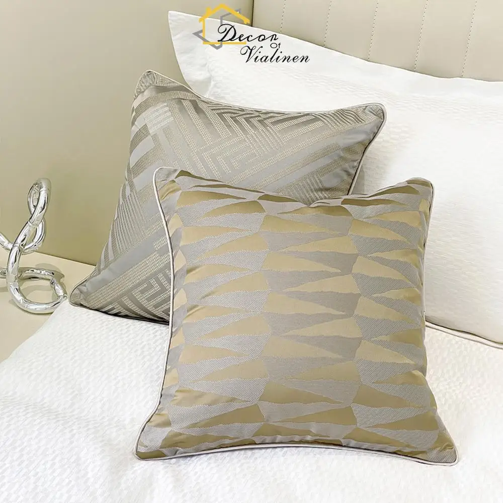 Beige brown living room sofa cushion cover, modern light luxury satin jacquard cushion cover, soft pillow cushion cover, QC
Beige brown living room sofa cushion cover, modern light luxury satin jacquard cushion cover, soft pillow cushion cover, QC