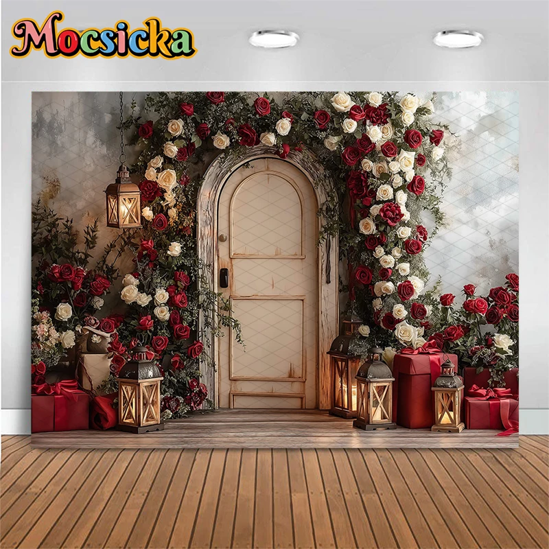 Mocsicka Mother's Day Photography Backdrop Rose Door Flower Decoration Kid Woman Girl Portrait Background Photo Studio Wallpaper
Mocsicka Mother's Day Photography Backdrop Rose Door Flower Decoration Kid Woman Girl Portrait Background Photo Studio Wallpaper