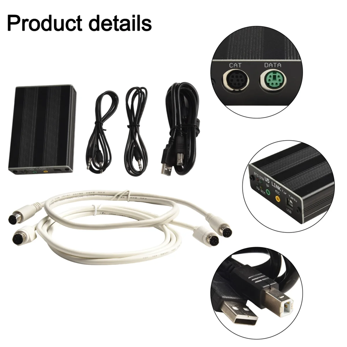 NEW LINK Radio Linker Adapter for FT817ND FT857D FT897D with CAT Remote Control and High Speed Communication
NEW LINK Radio Linker Adapter for FT817ND FT857D FT897D with CAT Remote Control and High Speed Communication