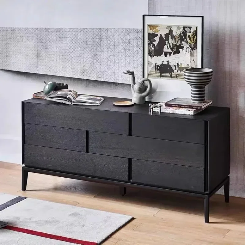 Smoky color chest of drawers square side cabinet black bedroom storage chest of drawers
Smoky color chest of drawers square side cabinet black bedroom storage chest of drawers