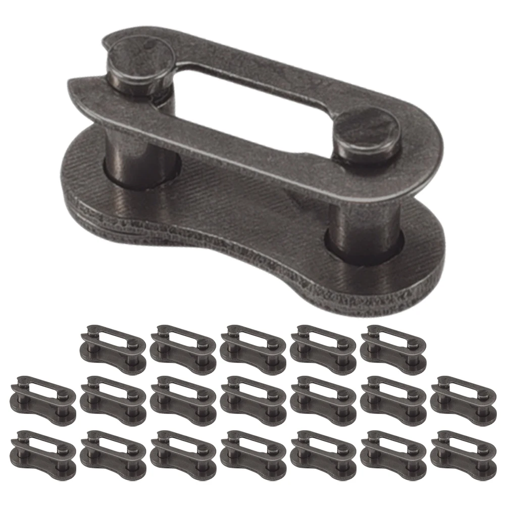 20 Pcs Bicycle Chain Buckle Single Speed Chain Easy Universal Connector Metal Roller Connecting Lightweight
20 Pcs Bicycle Chain Buckle Single Speed Chain Easy Universal Connector Metal Roller Connecting Lightweight