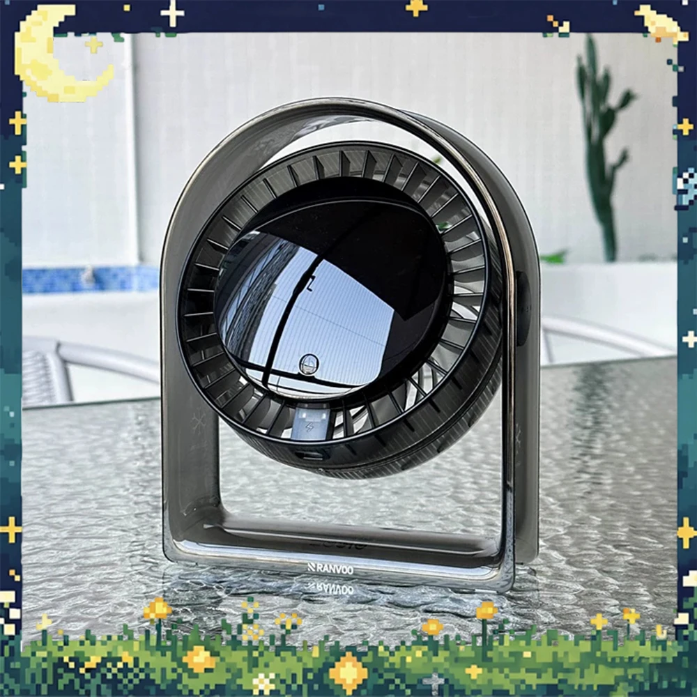 Ranvoo FZ1 Desktop Fan Double Helix Accelerated Air Outlet Desktop Smart Screen Adjustment Small Fan Quake Proof Reduce Noise
Ranvoo FZ1 Desktop Fan Double Helix Accelerated Air Outlet Desktop Smart Screen Adjustment Small Fan Quake Proof Reduce Noise