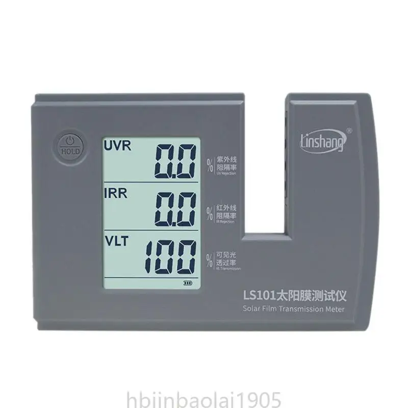 E74E LS101 Window Tint Glass Solar Film Transmission Meter Ultraviolet Infrared Rejection Rate UVR IRR VLT Tester Adjustments
E74E LS101 Window Tint Glass Solar Film Transmission Meter Ultraviolet Infrared Rejection Rate UVR IRR VLT Tester Adjustments