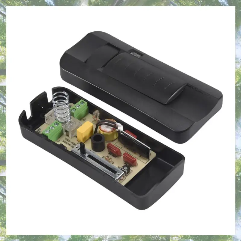 Premium-220V Foot Dimmer Switch Foot Operated LED Dimmer Switch Full Range Inline Slide Control Switch For Floor Lamp / LED Lamp