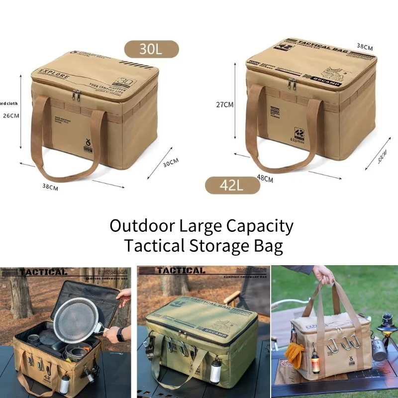 30/42л уличная тактическая сумка для хранения большой емкости, набор кастрюль, противоударная сумка для хранения посуды, уличная посуда для кемпинга, сумка для пикника
30/42л уличная тактическая сумка для хранения большой емкости, набор кастрюль, противоударная сумка для хранения посуды, уличная посуда для кемпинга, сумка для пикника