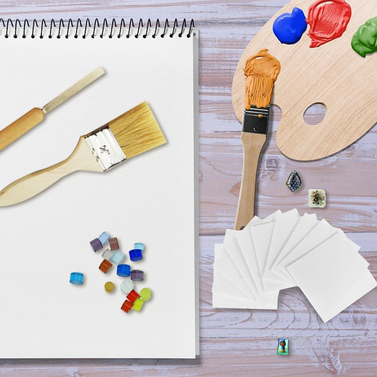 30 Sheets Square Kiln Paper Glass Fusing Paper Microwave Lining Ceramic Fiber Sheet for Pottery Firing Pottery Tool
30 Sheets Square Kiln Paper Glass Fusing Paper Microwave Lining Ceramic Fiber Sheet for Pottery Firing Pottery Tool