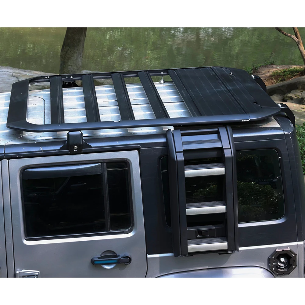 WS Aluminum Roof Rack Side Step Ladder for Wrangler Jk Offroad Accessories
WS Aluminum Roof Rack Side Step Ladder for Wrangler Jk Offroad Accessories