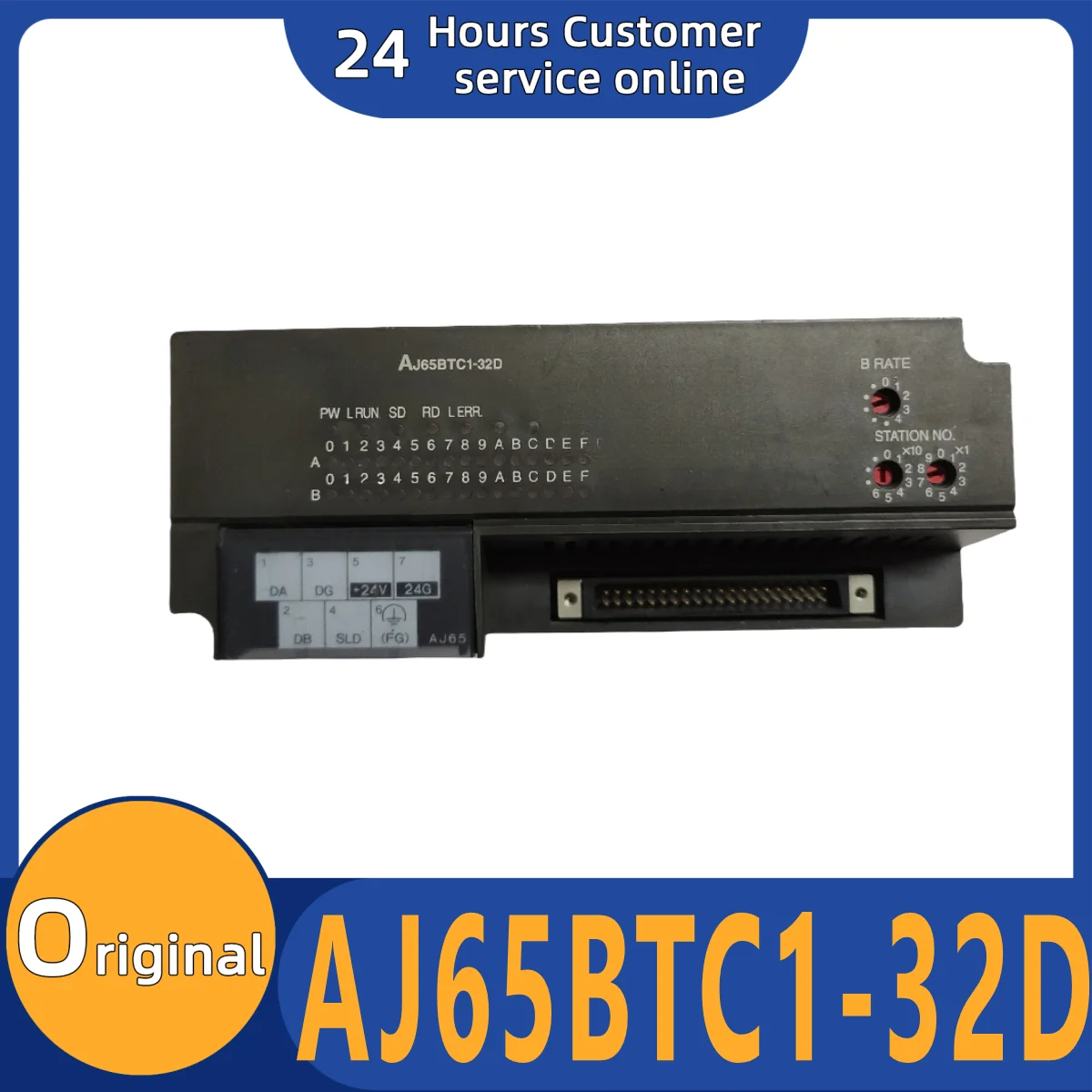 Brand new original module AJ65BTC1-32D AJ65BTC1-32DT AJ65BTC1-32DT1 AJ65BTC1-32T
Brand new original module AJ65BTC1-32D AJ65BTC1-32DT AJ65BTC1-32DT1 AJ65BTC1-32T