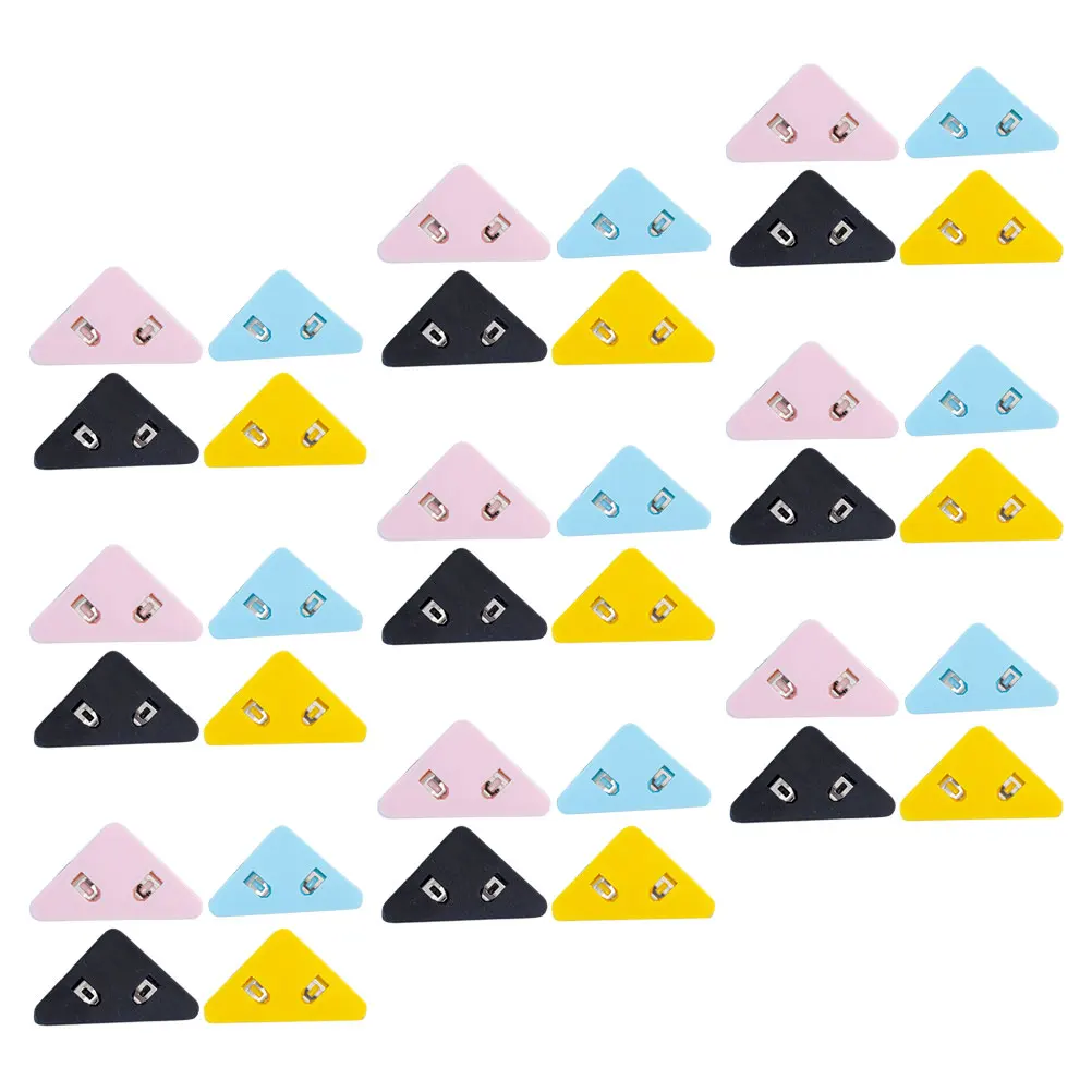 50 Pcs Anti Curl Corner Clip Triangle Book Page Holder Metal Triangular Binder Strong Cute Office Supplies
50 Pcs Anti Curl Corner Clip Triangle Book Page Holder Metal Triangular Binder Strong Cute Office Supplies