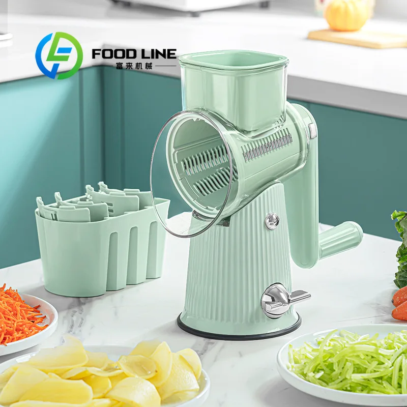 New Hot Kitchen Multifunction Grater Slicer Hand Roller Stormvegetable Cutter for Household
New Hot Kitchen Multifunction Grater Slicer Hand Roller Stormvegetable Cutter for Household