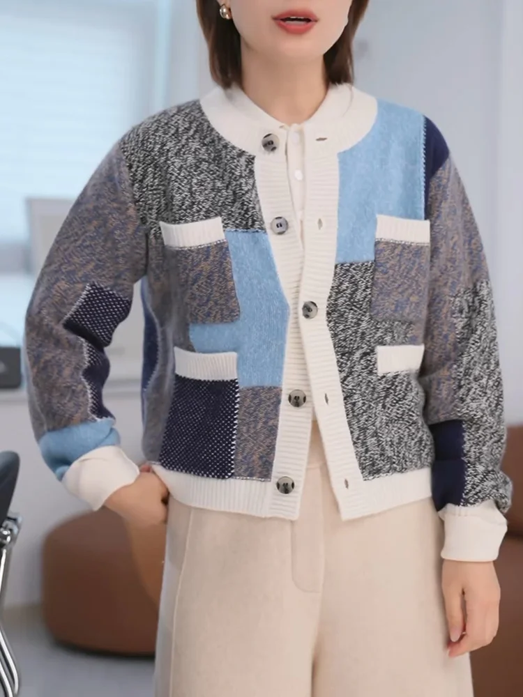 Ele Casual Knitwear Outerwear Women's plus Size Color Blo Sli Sweater Coat Agel Top Vintage Sle Long Sve
Ele Casual Knitwear Outerwear Women's plus Size Color Blo Sli Sweater Coat Agel Top Vintage Sle Long Sve